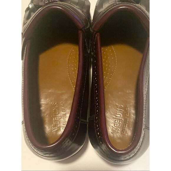 G.H. Bass Weejuns Tassel Loafer Leather Burgundy Mens 10D Preppy Classic main image 10